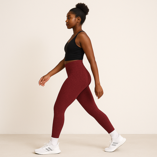 Adapt Leggings Red Leopard