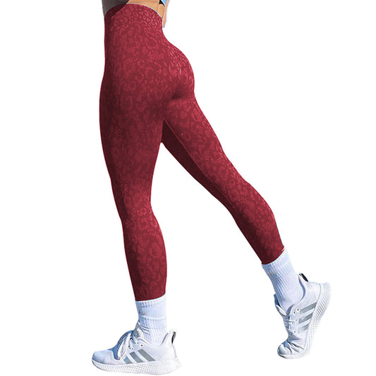 Adapt Leggings Red Leopard