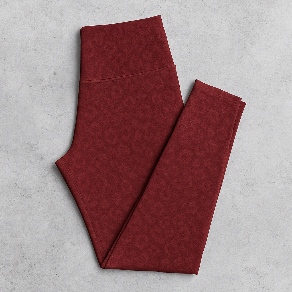 Adapt Leggings Red Leopard